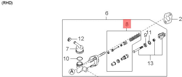 REPARO BOMBA CTRAL. DE EMBRAGUE