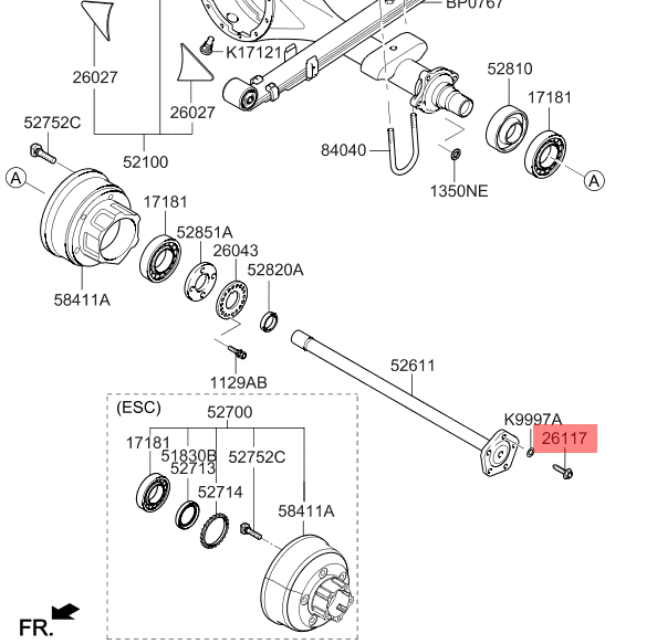 PRISIONERO PALIER K2700